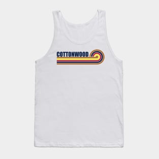 Cottonwood Arizona horizontal sunset Tank Top